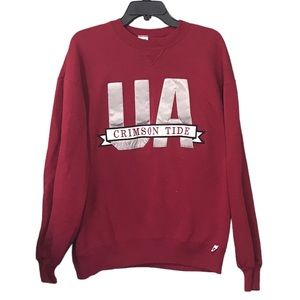 Vintage Alabama Crimson Tide Russell Athletic Made in USA Crewneck Sweatshirt